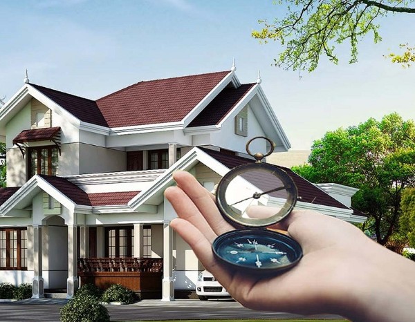 Cách xác định hướng nhà chính xác theo la bàn phong thủy