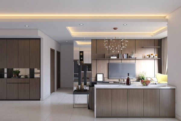 Kết hợp hướng hợp với hành Mộc - Hỏa - Thổ trong nội thất
