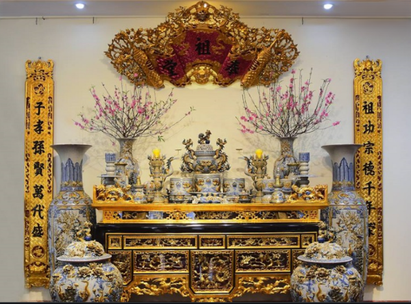 Nguyên tắc phong thủy cốt lõi trong cách bố trí bàn thờ gia tiên