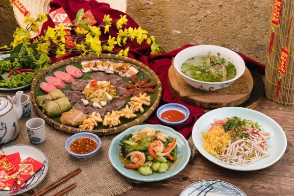 Mâm cỗ giỗ miền Nam