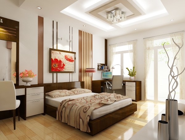 Cách bố trí phòng ngủ theo phong thủy