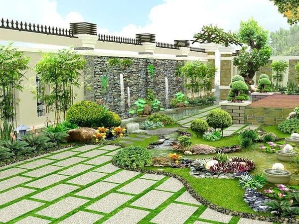 Cây phong thủy hợp mệnh Mộc trồng ngoài trời