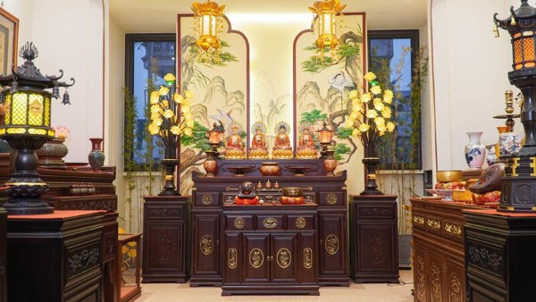 Hướng dẫn chi tiết sắp xếp bàn thờ theo từng mệnh
